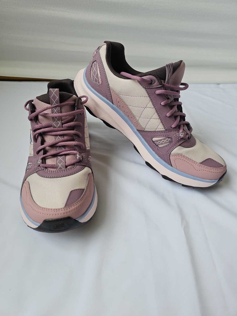 Skechers Ridge Oak Gateway Trail Women's Sneakers - Mauve Pink (Size 9.5 - Picture 14 of 16